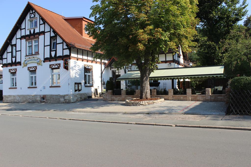 Gasthof Und Pension Frankenthal - Garni Gera Exterior photo